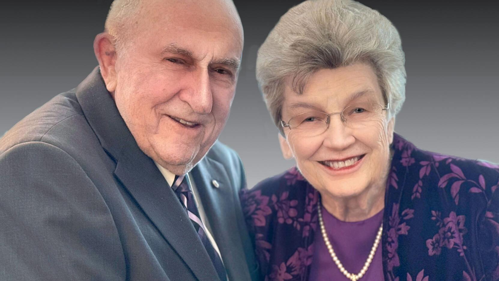 Ivan amd Deonne Christensen celebrate 90 years